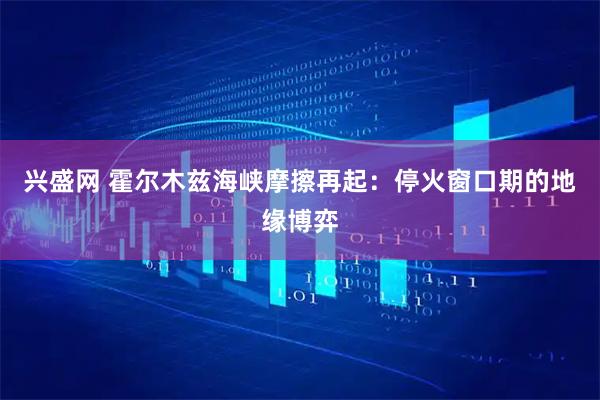 兴盛网 霍尔木兹海峡摩擦再起：停火窗口期的地缘博弈
